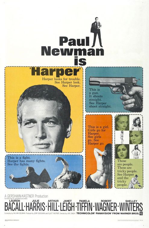 the movie poster: Harper (1966)