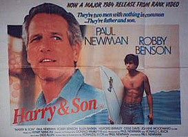 the movie poster: Harry and Son (1984) ver2