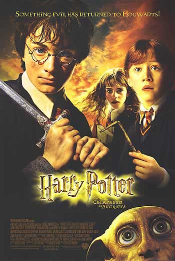the movie poster: Harry Potter and the Chamber of Secrets (2002) ver4