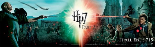 1000 piece jigsaw puzzle for the movie poster: Harry Potter and the Deathly Hallows: Part 2 (2011) ver24