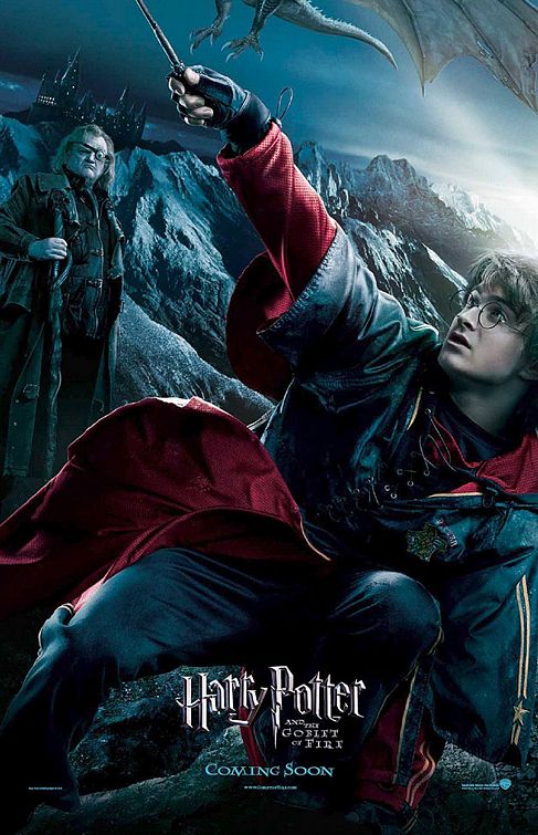 the movie poster: Harry Potter and the Goblet of Fire (2005) ver8