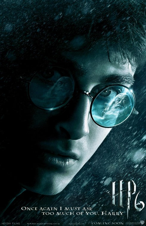 the movie poster: Harry Potter and the Half-Blood Prince (2009)