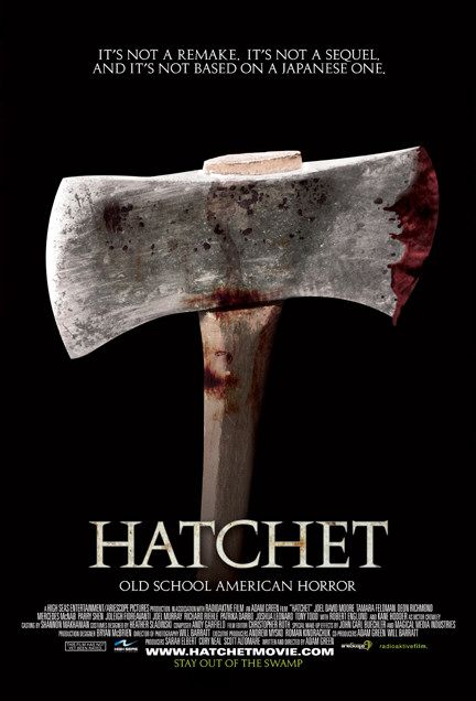 the movie poster: Hatchet (2007)
