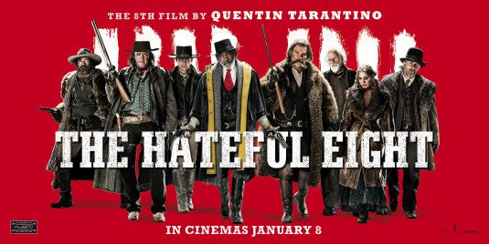 1000 piece jigsaw puzzle for the movie poster: The Hateful Eight (2015) ver12