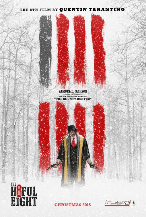 1000 piece jigsaw puzzle for the movie poster: The Hateful Eight (2015) ver9