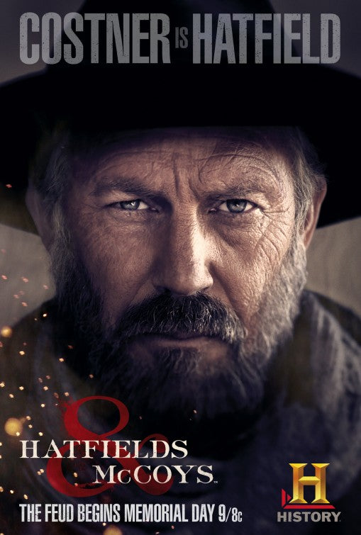 1000 piece jigsaw puzzle for tv poster: Hatfields & McCoys