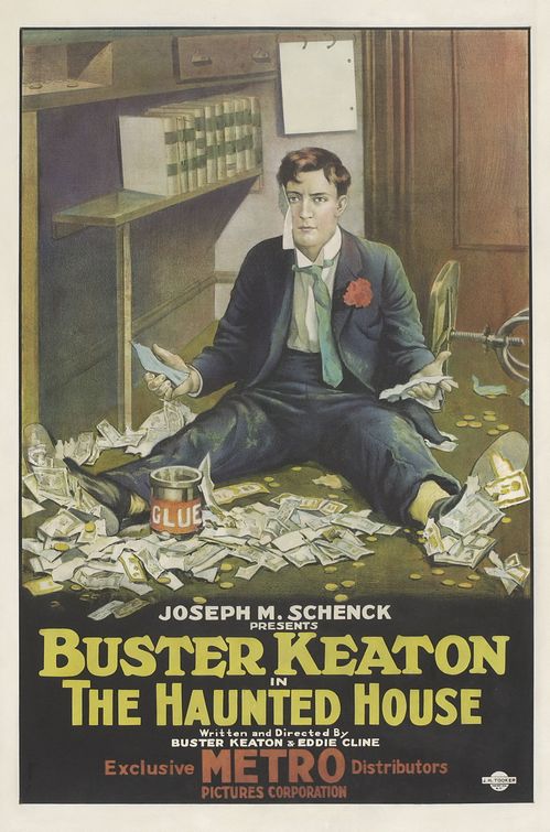 the movie poster: The Haunted House (1921)