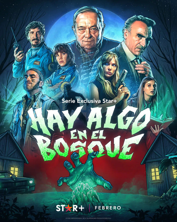 1000 piece jigsaw puzzle for tv poster: Hay algo en el bosque