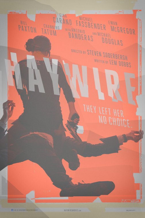 1000 piece jigsaw puzzle for the movie poster: Haywire (2012)