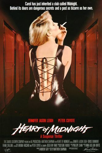 the movie poster: Heart of Midnight (1989)
