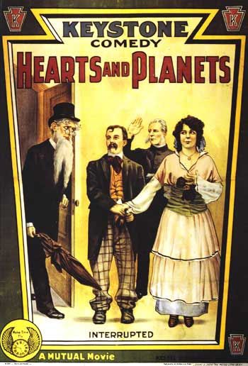 the movie poster: Hearts and Planets (1915)