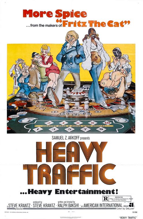 the movie poster: Heavy Traffic (1973)