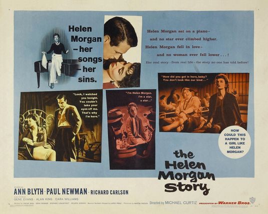 the movie poster: The Helen Morgan Story (1957) ver2