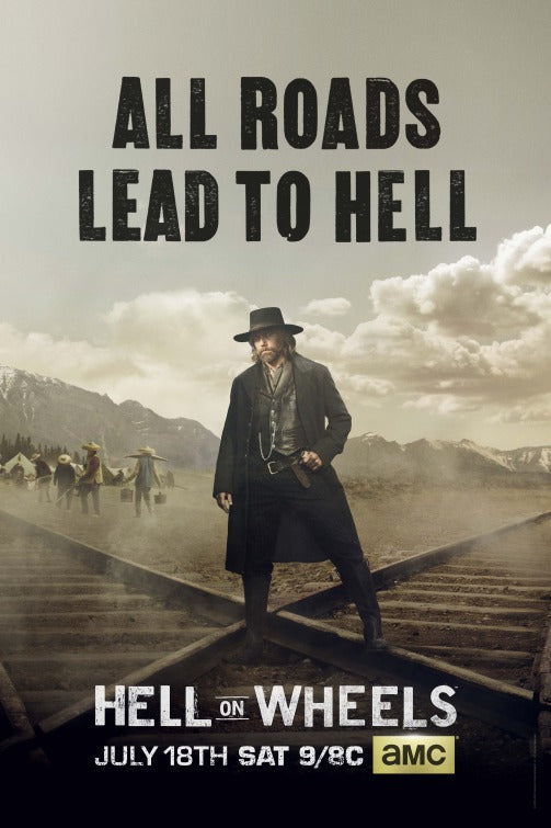 1000 piece jigsaw puzzle for tv poster: Hell on Wheels, ver17
