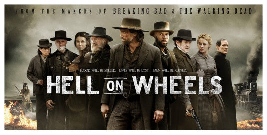 1000 piece jigsaw puzzle for tv poster: Hell on Wheels, ver4