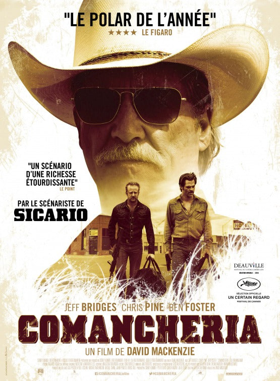 1000 piece jigsaw puzzle for the movie poster: Hell or High Water (2016) ver2