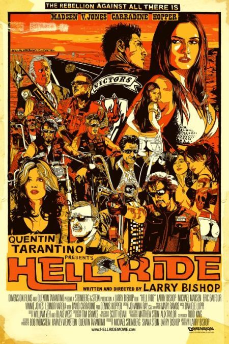 the movie poster: Hell Ride (2008)