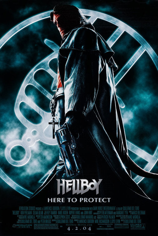 the movie poster: Hellboy (2004) ver2