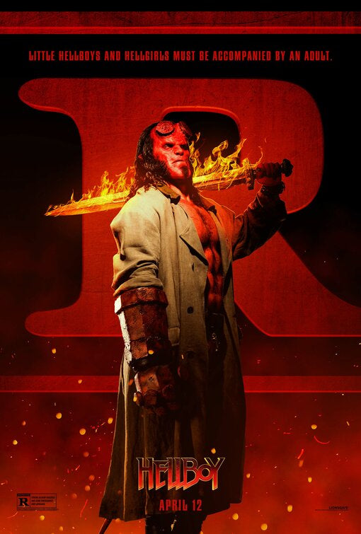 1000 piece jigsaw puzzle for the movie poster: Hellboy (2019) ver26