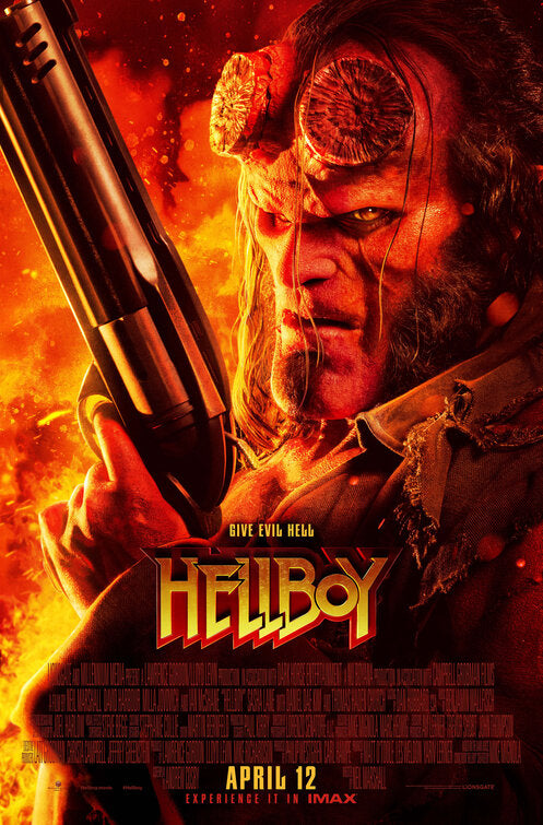 1000 piece jigsaw puzzle for the movie poster: Hellboy (2019) ver6
