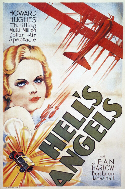 1000 piece jigsaw puzzle for the movie poster: Hell's Angels (1930) ver2