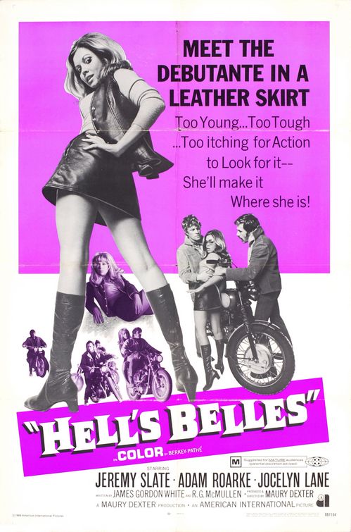 the movie poster: Hell's Belles (1970)
