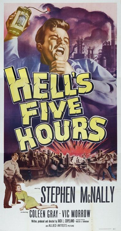 the movie poster: Hell's Five Hours (1958)