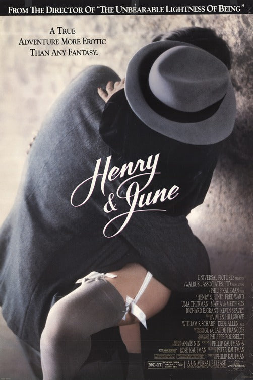 the movie poster: Henry & June (1990) ver1
