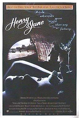 the movie poster: Henry & June (1990) ver2