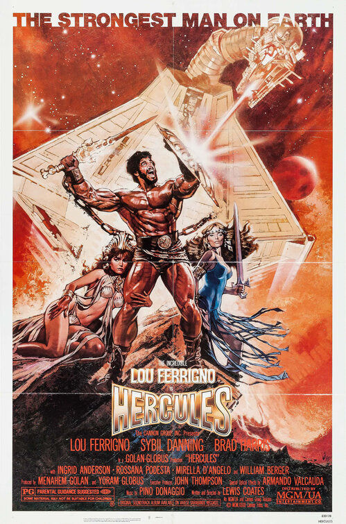 the movie poster: Hercules (1983)