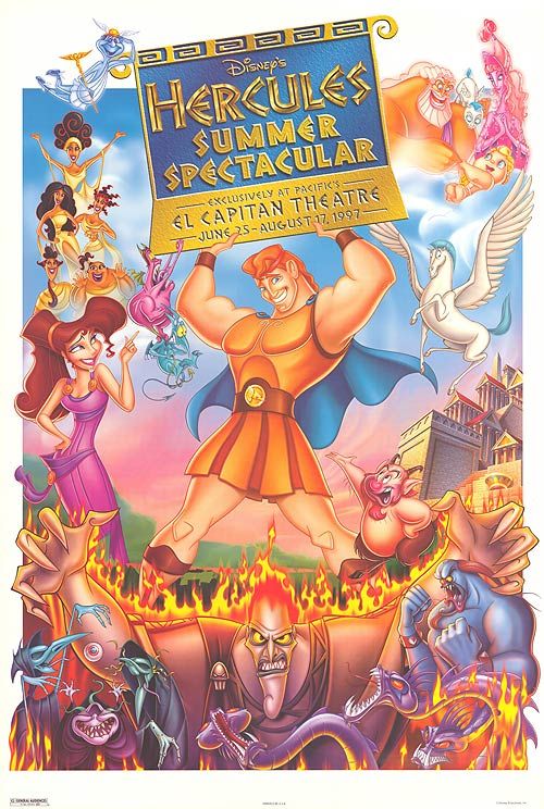 the movie poster: Hercules (1997) ver7