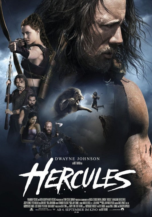 1000 piece jigsaw puzzle for the movie poster: Hercules (2014) ver8