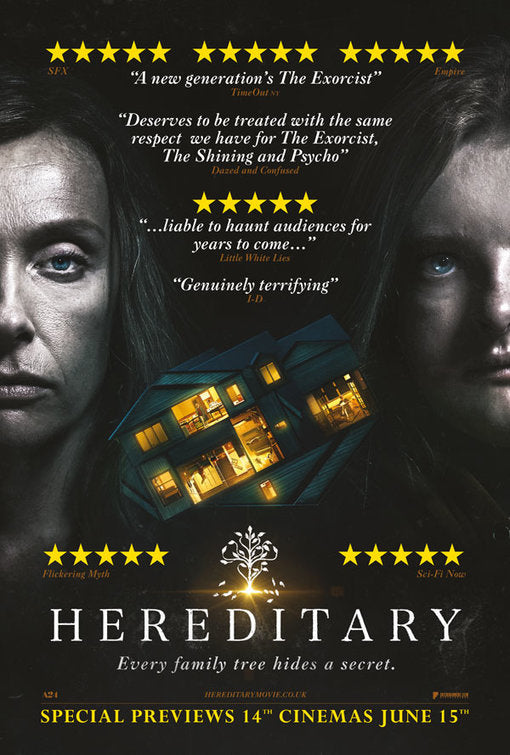 1000 piece jigsaw puzzle for the movie poster: Hereditary (2018) ver7