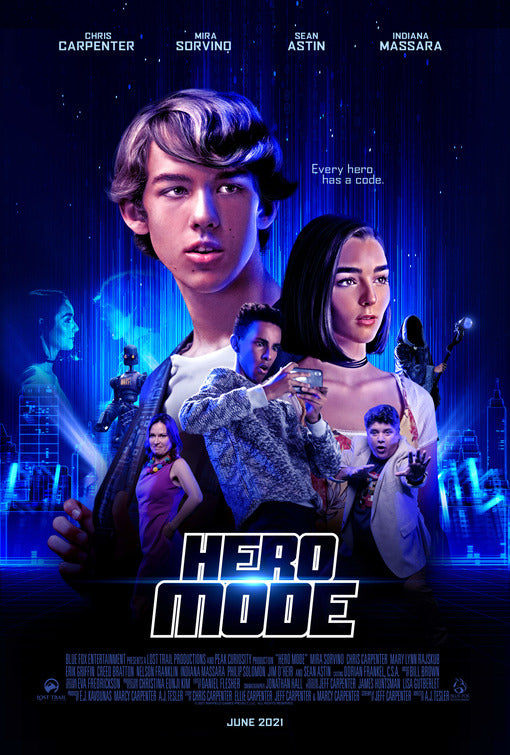 1000 piece jigsaw puzzle for the movie poster: Hero Mode (2021)