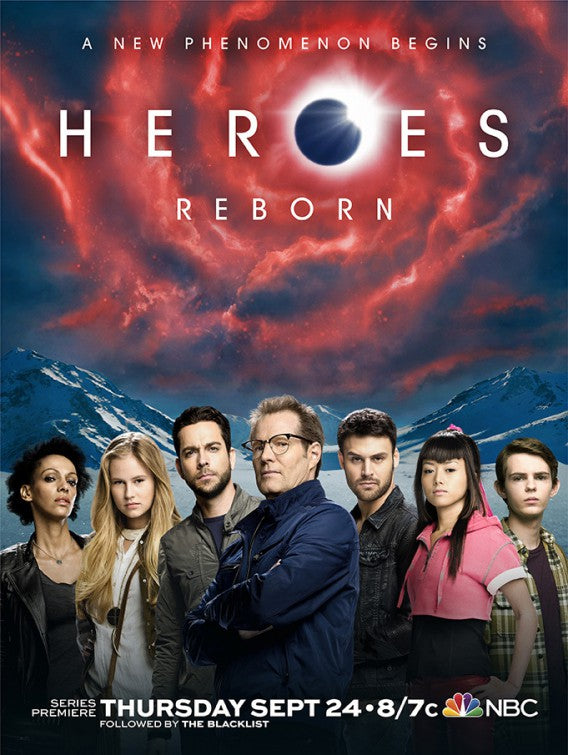 1000 piece jigsaw puzzle for tv poster: Heroes Reborn, ver2