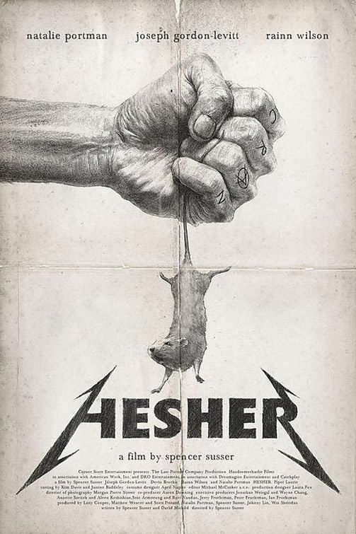 1000 piece jigsaw puzzle for the movie poster: Hesher (2011)