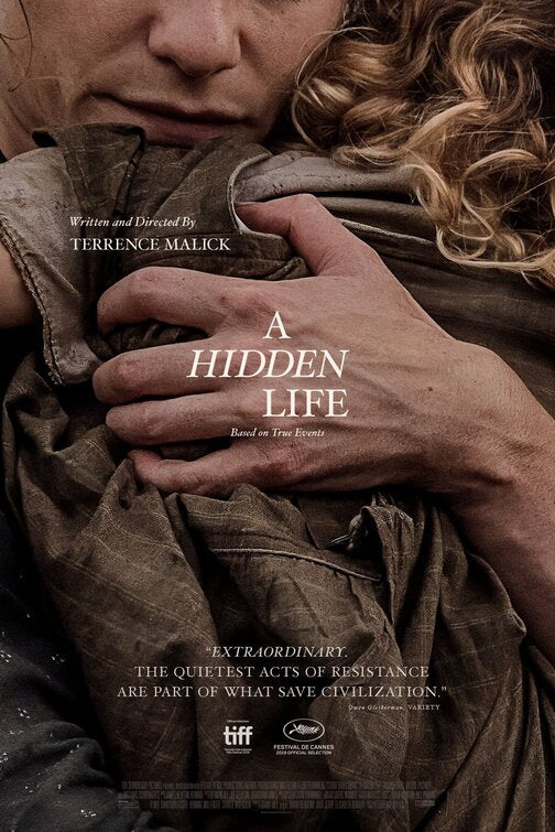 1000 piece jigsaw puzzle for the movie poster: A Hidden Life (2019)