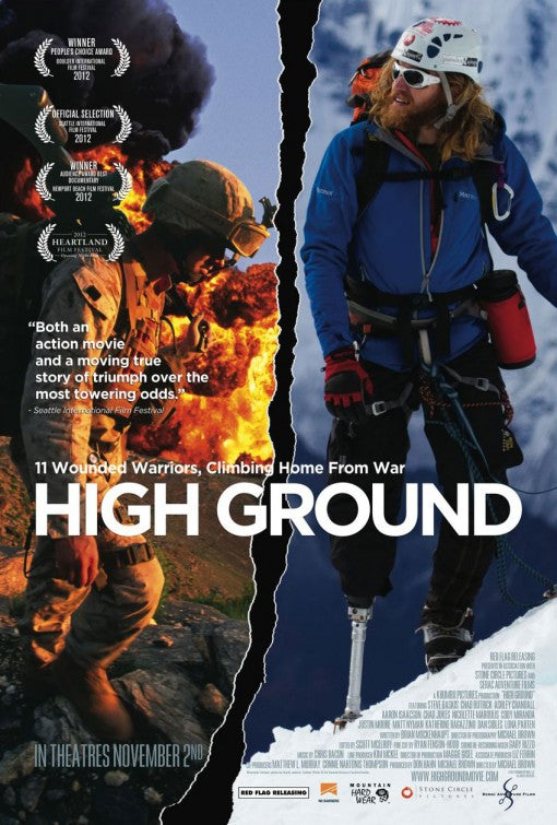 1000 piece jigsaw puzzle for the movie poster: High Ground (2012)
