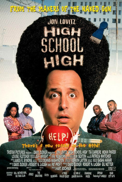 the movie poster: High School High (1996)