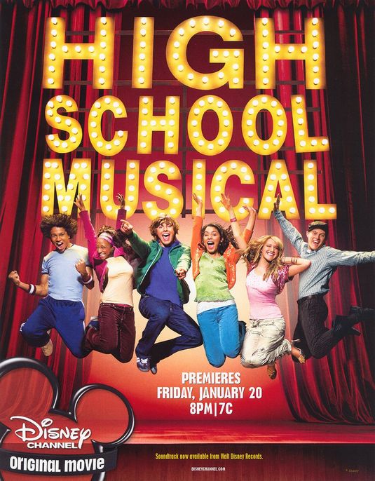 1000 piece jigsaw puzzle for tv poster: High School Musical