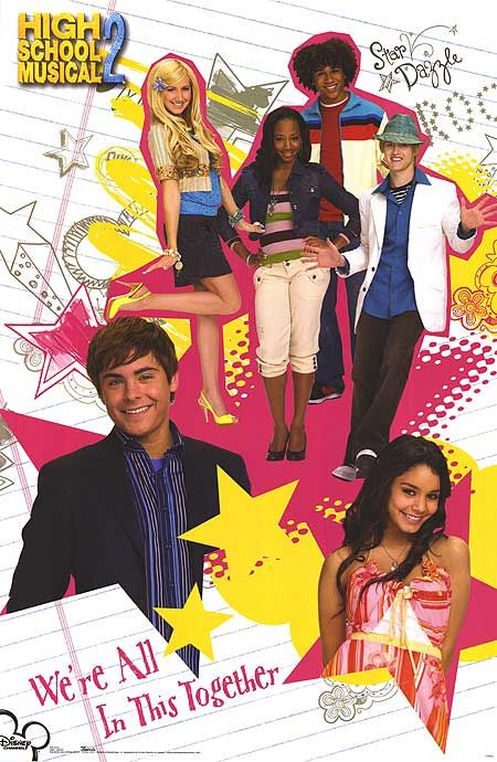 1000 piece jigsaw puzzle for tv poster: High School Musical 2, ver2