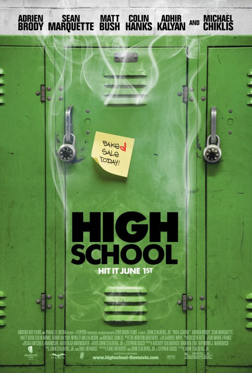 1000 piece jigsaw puzzle for the movie poster: High School (2012) ver3