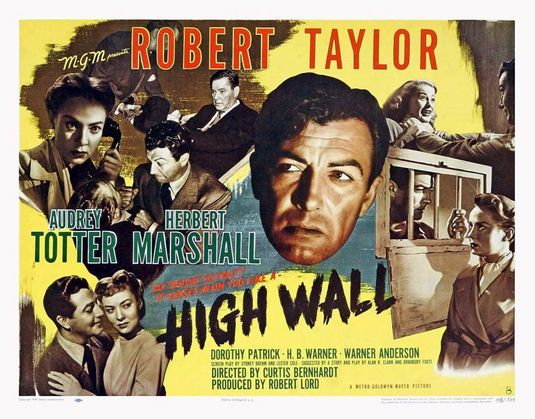 the movie poster: High Wall (1947)