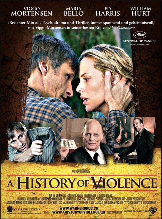 the movie poster: A History of Violence (2005) ver3