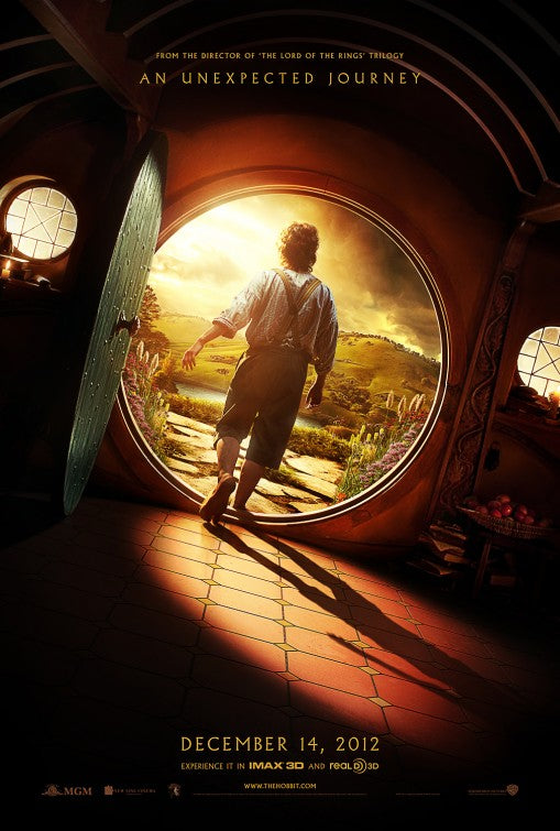 1000 piece jigsaw puzzle for the movie poster: The Hobbit: An Unexpected Journey (2012)