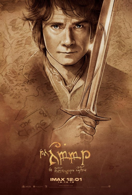 1000 piece jigsaw puzzle for the movie poster: The Hobbit: An Unexpected Journey (2012) ver36
