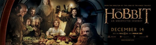 1000 piece jigsaw puzzle for the movie poster: The Hobbit: An Unexpected Journey (2012) ver9