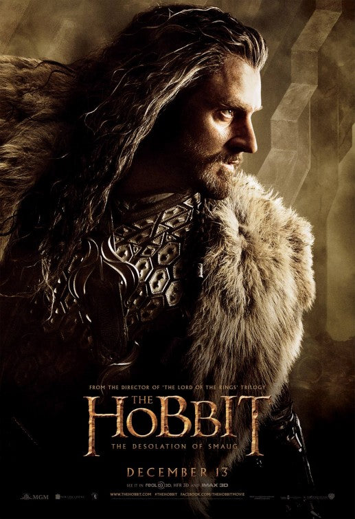 1000 piece jigsaw puzzle for the movie poster: The Hobbit: The Desolation of Smaug (2013) ver12