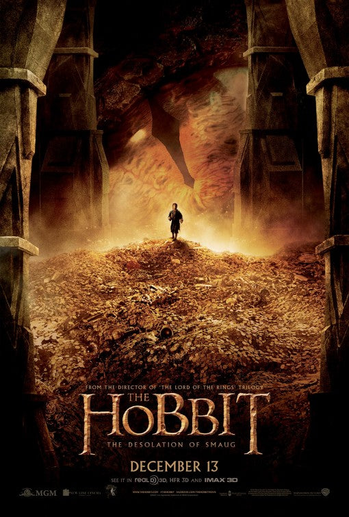 1000 piece jigsaw puzzle for the movie poster: The Hobbit: The Desolation of Smaug (2013) ver30