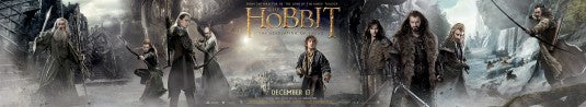 1000 piece jigsaw puzzle for the movie poster: The Hobbit: The Desolation of Smaug (2013) ver7